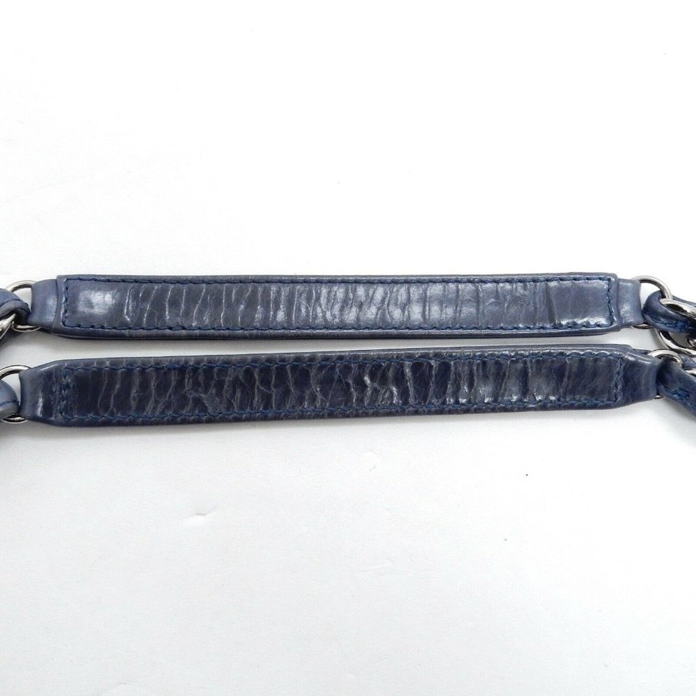 CHANEL RARE BLUE CHAIN HANDBAG!! SALE!! - Picture 9 of 14